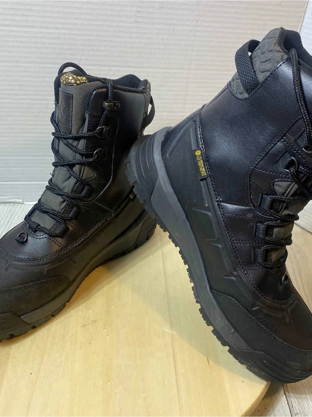 Columbia boots size